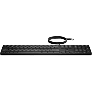 Hp 320k Wd Tastatur Spanisch - Black