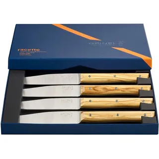 Opinel Facette 4-teilig Esche - Braun, Silber