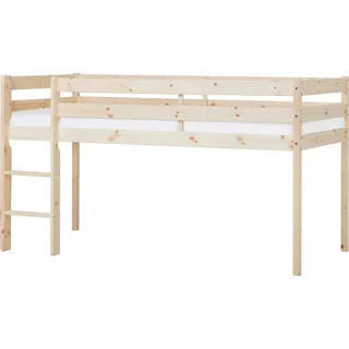 Hoppekids Spielbett »ECO COMFORT, Hochbett, in 2 Einzelbetten teilbar« Höhe 72cm, Farbe & Größe & Matratze, beige