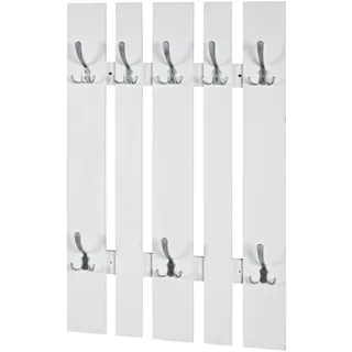 Haku-Möbel Wandgarderobe 14394 65 x 100 cm Weiß