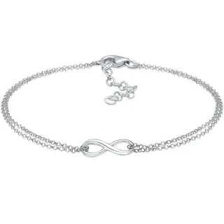 Elli Infinity Armband Silber 925er  Größe 18