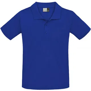 Superior Poloshirt Plus Size Herren, Königsblau, 4XL - Blau