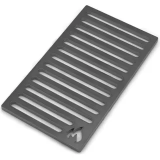 Ofenrost 15x26,5cm aus massivem Stahl - langlebiger als Gussroste - für Öfen und Kamine