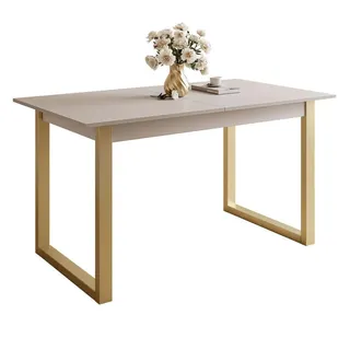 lookway Arton Gold II 140 x 77 x 80 cm beige/gold