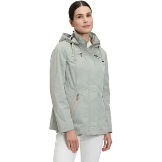 Gil Bret Damen Sommerjacke mit Abnehmbarer Kapuze 38, Tea