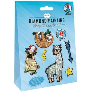 Ursus Diamond Painting Sticker Animal Friends