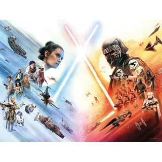 KOMAR "Star Wars Movie Poster", Star Wars 1 Stk. tlg. Wandbild zur Dekoration im Kinderzimmer - ohne Rahmen, farbe bild(er): bunt