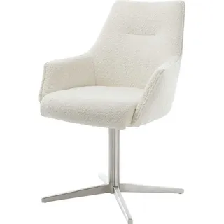 DeLife Alja-Flex Bouclé Weiß