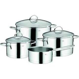 Kela Topfset Cailin Edelstahl 18/10 silber glänzend 4tlg, 10969 - Silber