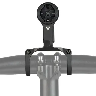 Topeak UTF Lenkerhalterung Multi-Mount Pro, Aluminium/Composite, Schwarz/Silber, 10° winkelverstellbar, robust & universell, 11,9x7,5x4,5 cm, 15800137