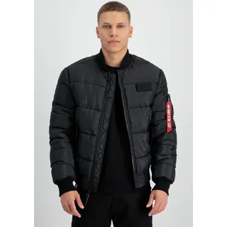 Alpha Industries Ma-1 Puffer Bomberjacke Black L