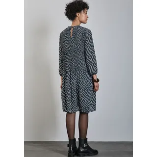 STREET ONE Midikleid Gemustert Grün 38