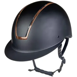 HKM Lady Shield Reithelm M (55-57 cm) Schwarz/Roségold
