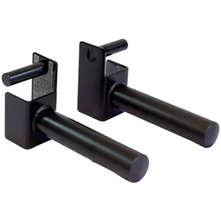 HULKFIT Unisex – Erwachsene Pro Series Weight Plate Holders Befestigungszubehör, Schwarz