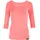 Damen 3/4-Arm Ws4 neon coral M