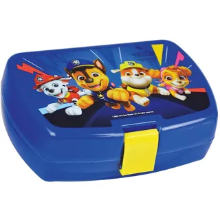 Fun House Brotdose für Kinder, Paw Patrol | Chase Marcus Ruben Stella Everest | H 6,5 x B 17 x T 13,5 cm | Wiederverwendbare Snackbox | Lunchbox Schule | Geschenk für Kinder