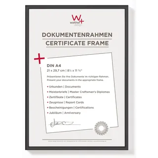 walther design Walther KV130B New Lifestyle schwarz 21x30 cm 2er Set