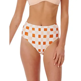 Rip Curl Surf Check hi Cheeky Bikini-höschen - Peach - L