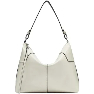 Liebeskind Berlin Schultertasche Mila Lack Distressed Hobo Bag M Milk