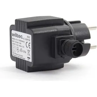 SunSun Netzteil JBA35V-12-050VA 12 V 600 mA, 2-poliger Netzadapter mit Niedervolt-Stecksystem, Transformator IP44 für Teichbeleuchtung und Garten