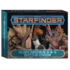 Starfinder Alien Archive 3 & 4 Battle Cards