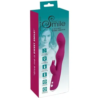 Sweet Smile Hotspot-Masseur: A&G-Spot Rabbit Vibrator