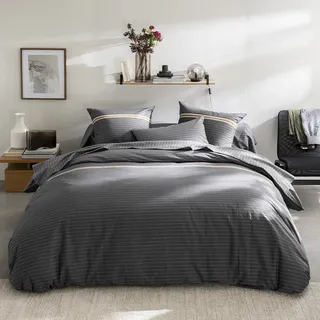 Bettbezug, Bedruckt, aus Lyocell, Anatole, 260 x 240 cm, Origin