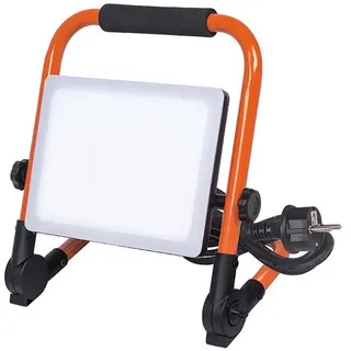Solight LED-Strahler mit Klappstativ, 50 W, 4500 lm, 4000 K, Kabel mit Stecker, Schutzart IP65 WM-50W-FEQ