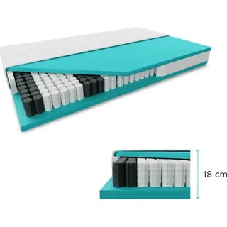 Taschenmatratze SOMNIA 18 cm 90 x 200 cm Matratzenschutz: Einschließlich Matratzenschutz