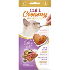 Creamy Superfood Leckpaste für Katzen mit Lamm und den Superfoods Quinoa und Chia