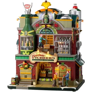 Lemax 25858-UK Caddington Village Sights & Sounds: Christmas Cheer Bottling Company, Braun