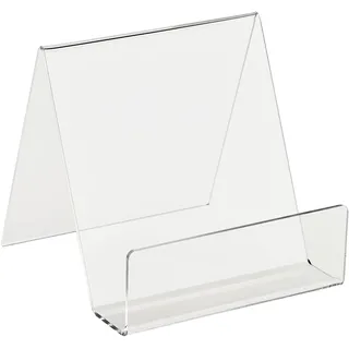 Buchständer Acryl 150 x 155 mm (A5), Acryl (PMMA), transparent