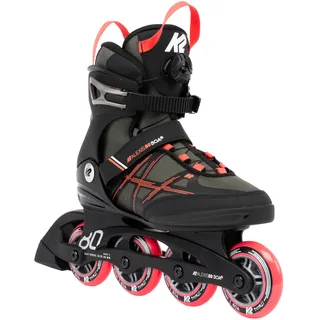 K2 Skates Damen Inline Skates ALEXIS 80 BOA, grey - coral, 30G0317.1.1.085