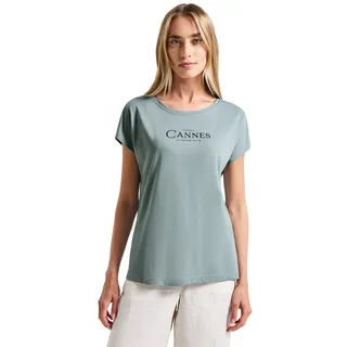 Damen Shirt mit Folien-Wording