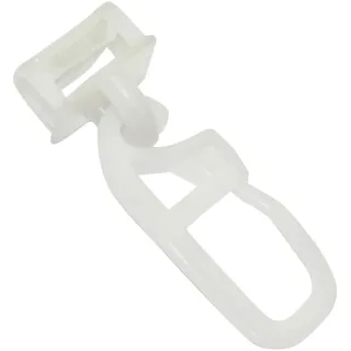 GARDINIA Klickgleiter Maxi Weiß 20-er Pack