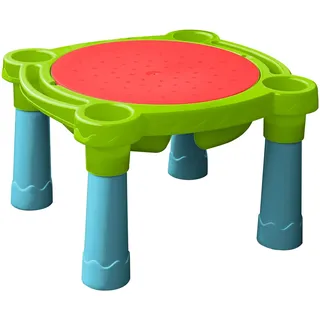 PalPlay Wasser- & Sandspieltisch für Kinder – Sensorischer Spieltisch mit Wasser und Sand, ideal für Wasserspiele im Freien, Spaß für mehrere Kinder