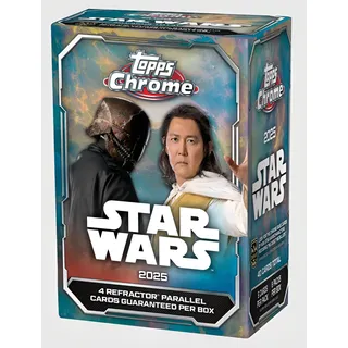 Topps Chrome Star Wars Value Box 2025 (Englisch)