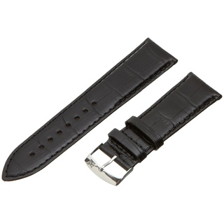 Morellato Lederarmband für Herrenuhr EXTRA schwarz 24 mm A01X3395656019CR24