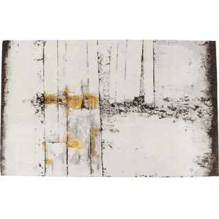 Kare Abstract Teppichläufer 170 x 240 cm Beige