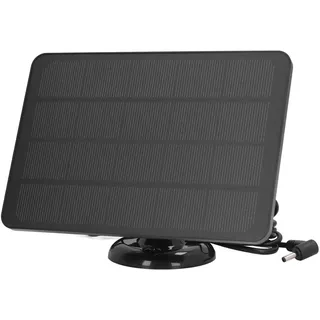 10-W-Solarpanel für Ring Spotlight Cam, Ring Stick Up Cam, IP65 Wasserdichtes, Wetterbeständiges Outdoor-Solarladepanel mit Verstellbarer Halterung, Sicheres