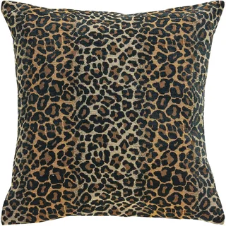 done.® Kissenhülle »Leopard« Jaquardgewebte Kissenhülle im Leoparden-Look, braun