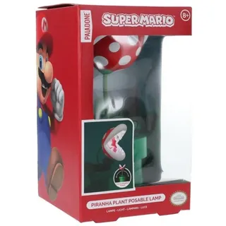 Paladone Super Mario Brothers Offiziell lizenzierte Mini Piranha Pflanze Bewegliche Lampe, Gamer Zimmer Dekor und Geschenk für Jungen und Mädchen, Film Fans Sammler Nachtlicht | Paladone