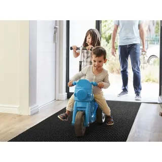 Primaflor Primaflor-Ideen in Textil Läufer »Schmutzfangläufer GIN, Made in Belgium« rechteckig 6 mm Höhe Schmutzfangmatte, meliert, gesteift, strapazierfähig, rutschhemmend