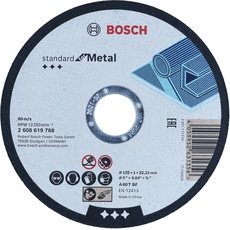 Bild von Accessories Standard for Metal 2608619768 Trennscheibe gerade 125mm Metall