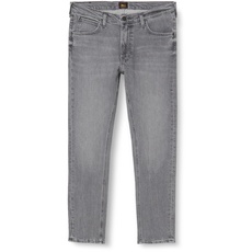 Lee Herren Daren Zip Fly Jeans, Grau, 34W / 32L