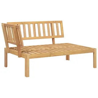 vidaXL Garten-Ecksofa aus Paletten Massivholz Akazie - Braun