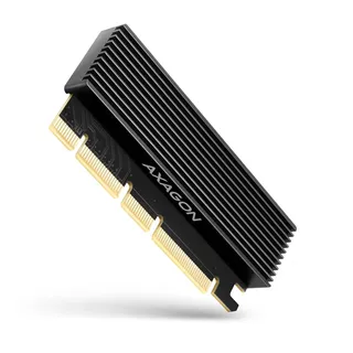 AXAGON PCEM2-XS PCI-E 3.0 16x - M.2 SSD NVMe, 80 mm SSD - Low Profile