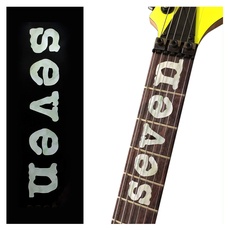 Inlay Sticker Griffbrett Position Marker für Gitarren & Bass - Mick Thomson"Seven"