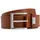Gürtel Leather Belt W95 Medium Brown