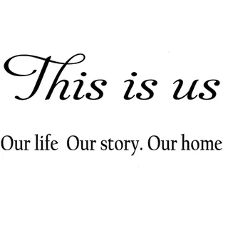 Wandtattoo Das sind wir Unser Leben Unsere Geschichte Unser Zuhause WandtattooWohnzimmer Sprüche Zitate Wandsticker für Flur und Diele Wandtattoo Das sind wir Unser Leben Unsere Geschichte Unser Zuha